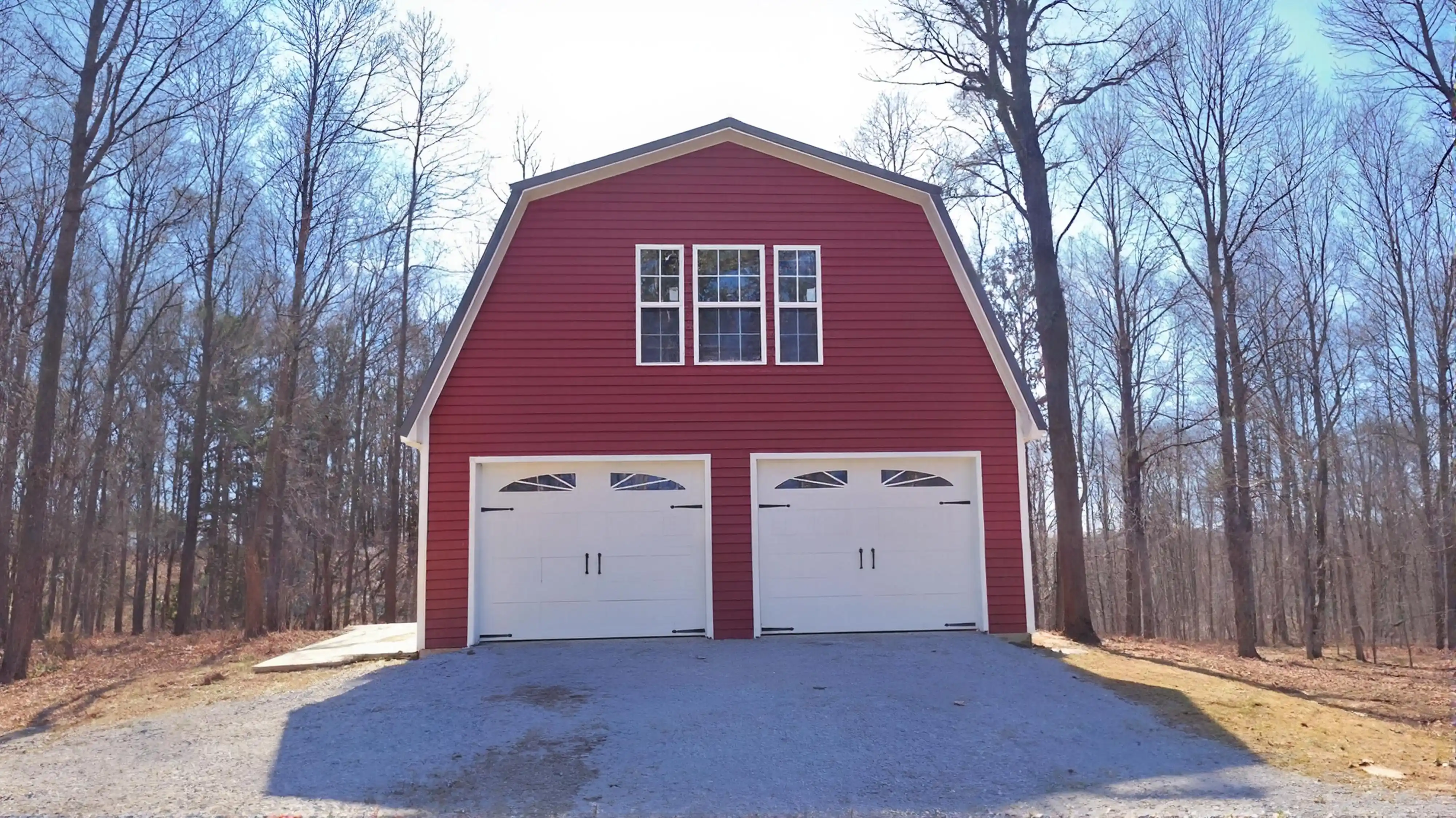 Stud frame garage kits Marshall County